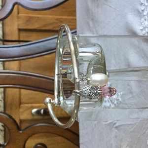 Brand New Adjustable SS Bangle Bracelet